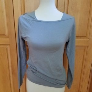 BITTE KAI RAND Grey Long Sleeve Stretchy Top 4-8 M